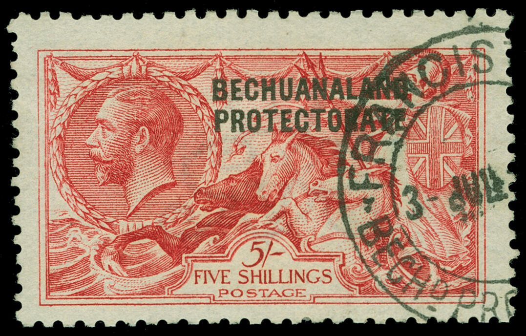 Lot 161 - bechuanaland - COLONIAL STAMP CO. British Colony Public Auction # 143 - Day 1 Lot 161 - bechuanaland - COLONIAL STAMP CO. British Colony Public Auction # 143 - Day 1