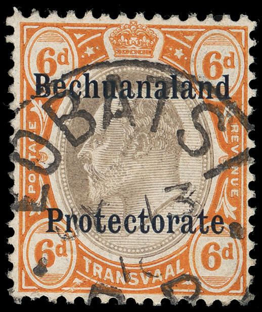 Lot 167 - bechuanaland - COLONIAL STAMP CO. British Colony Public Auction # 143 - Day 1 Lot 167 - bechuanaland - COLONIAL STAMP CO. British Colony Public Auction # 143 - Day 1