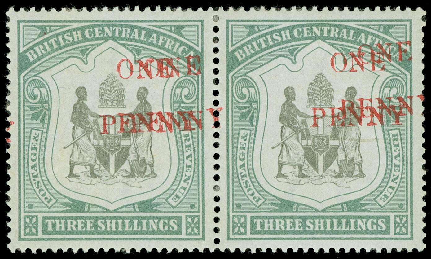 Lot 181 - british central africa - COLONIAL STAMP CO. British Colony Public Auction # 143 - Day 1 Lot 181 - british central africa - COLONIAL STAMP CO. British Colony Public Auction # 143 - Day 1