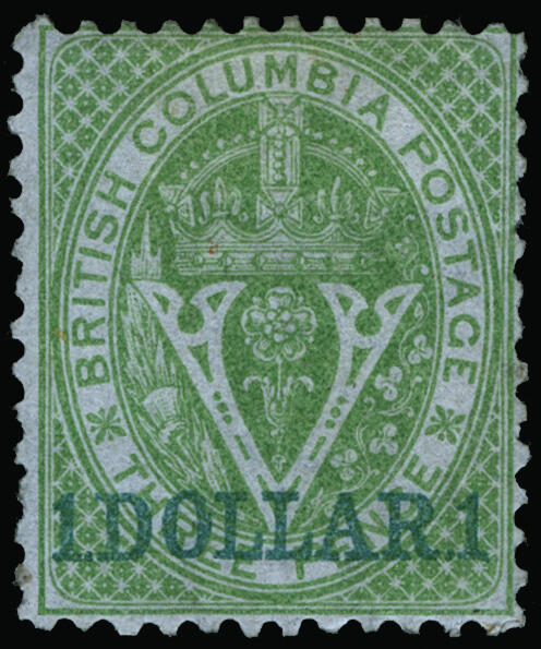 Lot 228 - Canada / British Columbia and Vancouver Island - COLONIAL STAMP CO. British Colony Public Auction # 143 - Day 1 Lot 228 - Canada / British Columbia and Vancouver Island - COLONIAL STAMP CO. British Colony Public Auction # 143 - Day 1