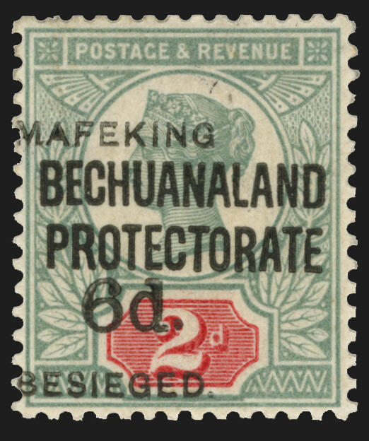 Lot 288 - Cape of Good Hope / Mafeking - COLONIAL STAMP CO. British Colony Public Auction # 143 - Day 1 Lot 288 - Cape of Good Hope / Mafeking - COLONIAL STAMP CO. British Colony Public Auction # 143 - Day 1
