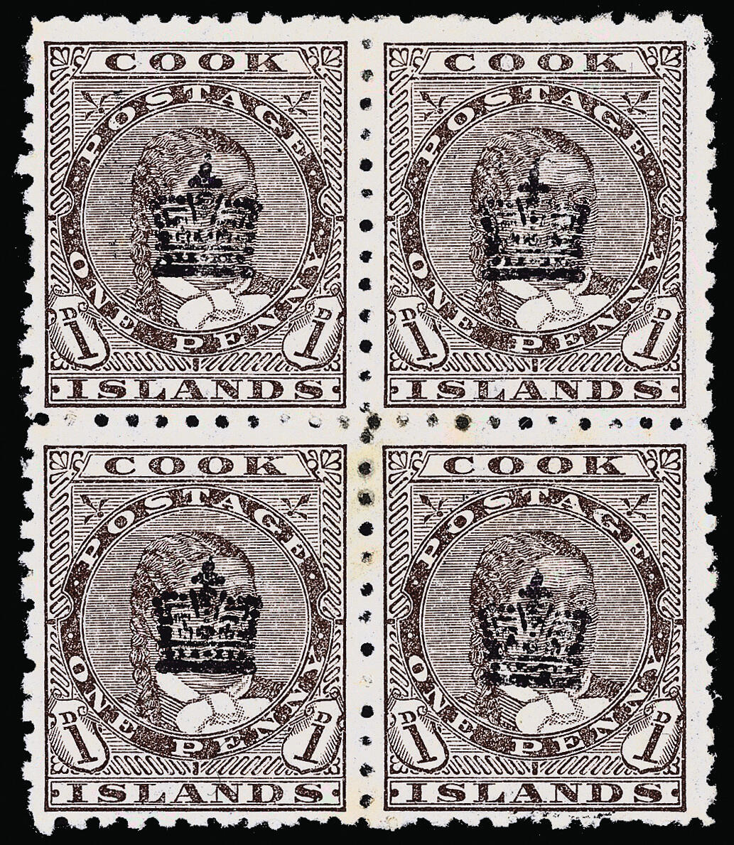 Lot 307 - cook islands  -  COLONIAL STAMP CO. British Colony Public Auction # 143 - Day 1