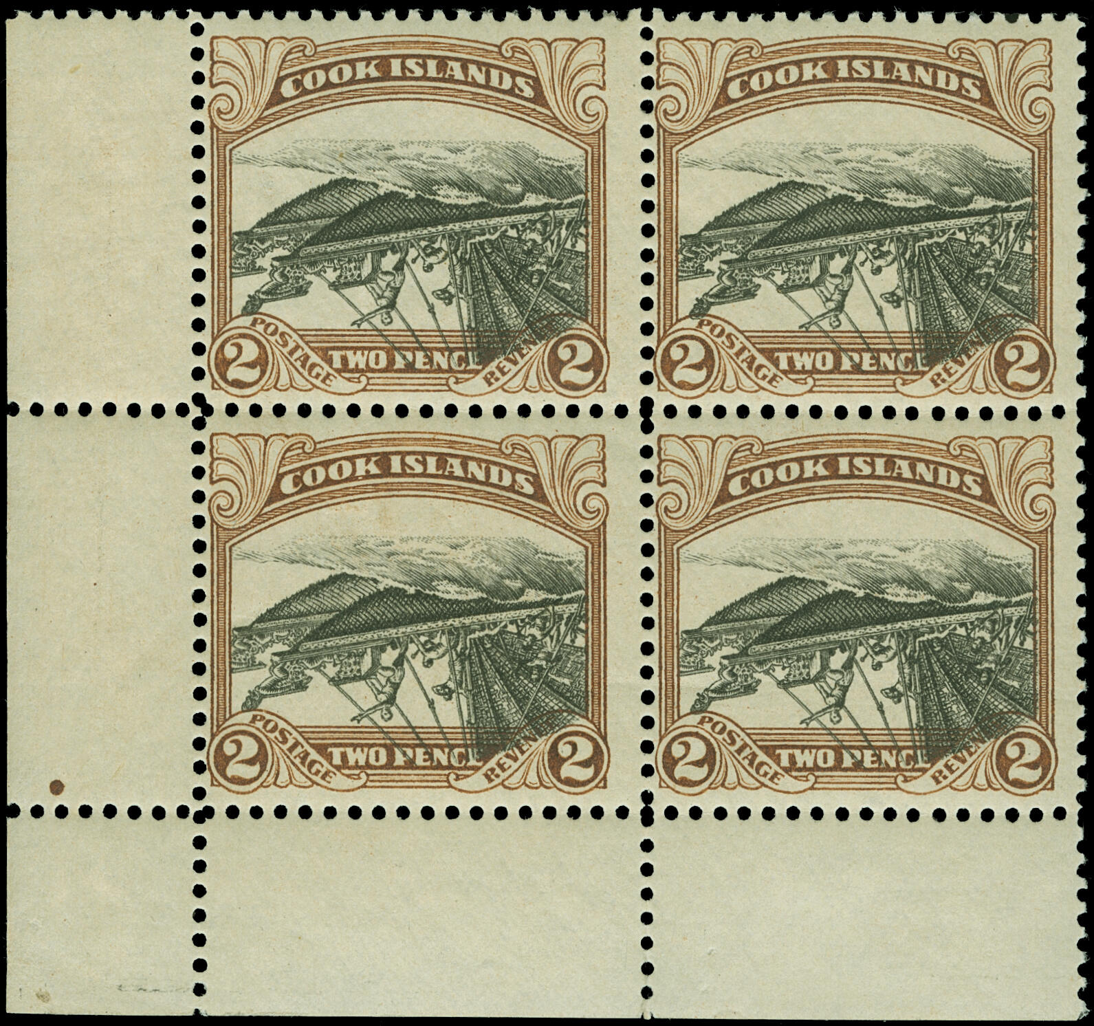 Lot 310 - cook islands  -  COLONIAL STAMP CO. British Colony Public Auction # 143 - Day 1