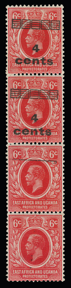 Lot 338 - east africa and uganda protectorate - COLONIAL STAMP CO. British Colony Public Auction # 143 - Day 1 Lot 338 - east africa and uganda protectorate - COLONIAL STAMP CO. British Colony Public Auction # 143 - Day 1