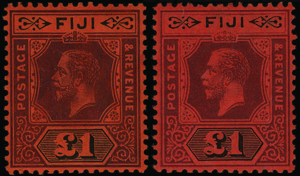 Lot 370 - fiji  -  COLONIAL STAMP CO. British Colony Public Auction # 143 - Day 1