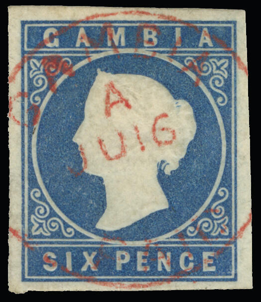 Lot 373 - gambia  -  COLONIAL STAMP CO. British Colony Public Auction # 143 - Day 1