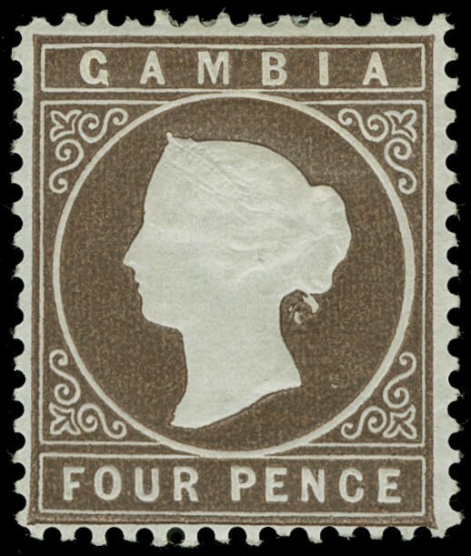 Lot 375 - gambia  -  COLONIAL STAMP CO. British Colony Public Auction # 143 - Day 1