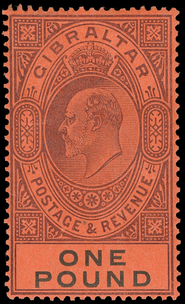 Lot 380 - Gibraltar - COLONIAL STAMP CO. British Colony Public Auction # 143 - Day 1 Lot 380 - Gibraltar - COLONIAL STAMP CO. British Colony Public Auction # 143 - Day 1