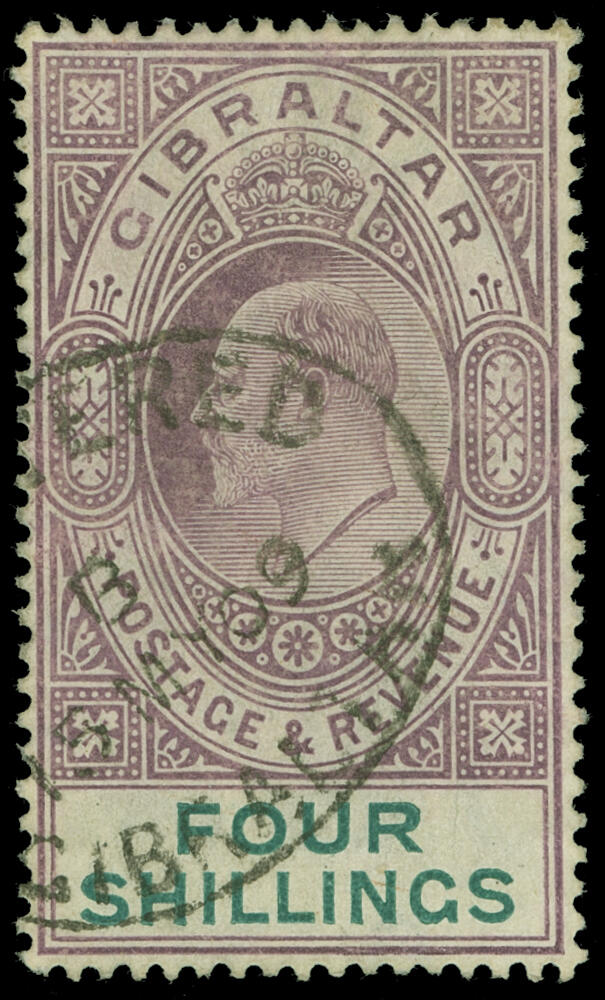 Lot 381 - Gibraltar - COLONIAL STAMP CO. British Colony Public Auction # 143 - Day 1 Lot 381 - Gibraltar - COLONIAL STAMP CO. British Colony Public Auction # 143 - Day 1