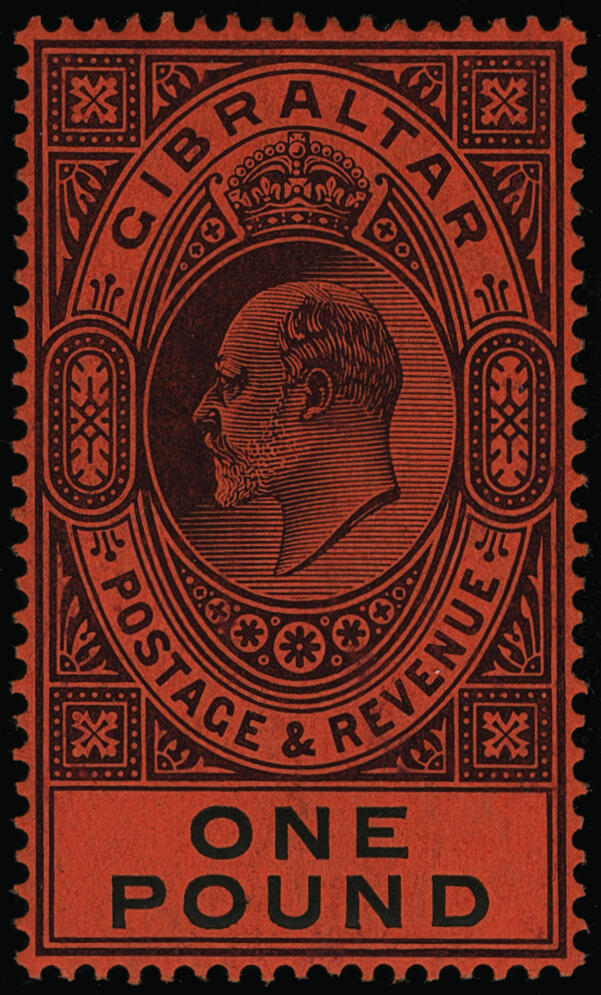 Lot 383 - Gibraltar - COLONIAL STAMP CO. British Colony Public Auction # 143 - Day 1 Lot 383 - Gibraltar - COLONIAL STAMP CO. British Colony Public Auction # 143 - Day 1