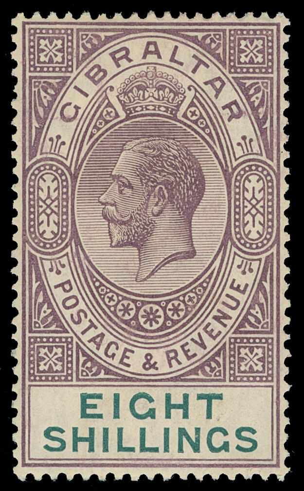 Lot 385 - Gibraltar - COLONIAL STAMP CO. British Colony Public Auction # 143 - Day 1 Lot 385 - Gibraltar - COLONIAL STAMP CO. British Colony Public Auction # 143 - Day 1