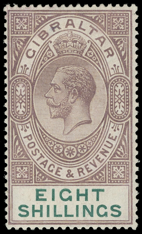 Lot 387 - Gibraltar - COLONIAL STAMP CO. British Colony Public Auction # 143 - Day 1 Lot 387 - Gibraltar - COLONIAL STAMP CO. British Colony Public Auction # 143 - Day 1