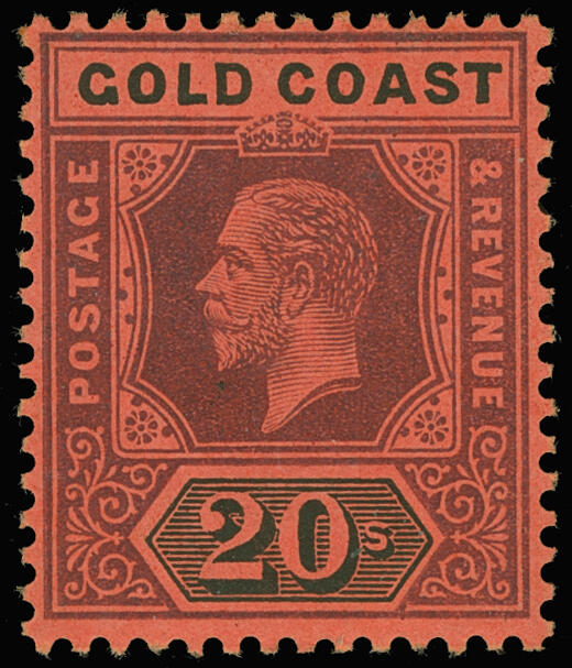 Lot 407 - gold coast - COLONIAL STAMP CO. British Colony Public Auction # 143 - Day 1 Lot 407 - gold coast - COLONIAL STAMP CO. British Colony Public Auction # 143 - Day 1
