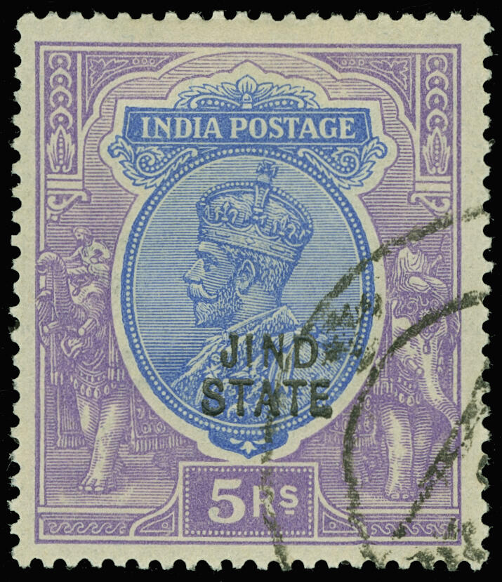Lot 450 - India / Jind - COLONIAL STAMP CO. British Colony Public Auction # 143 - Day 1 Lot 450 - India / Jind - COLONIAL STAMP CO. British Colony Public Auction # 143 - Day 1