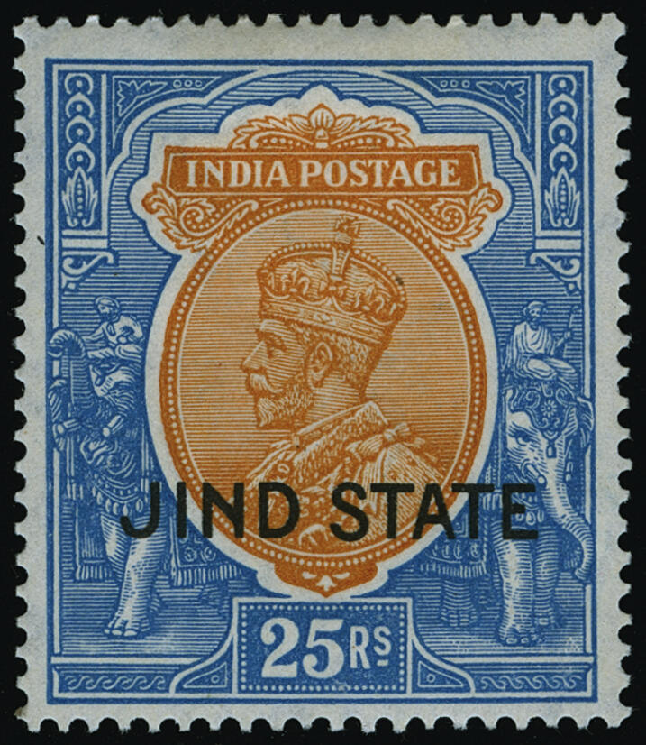 Lot 451 - India / Jind - COLONIAL STAMP CO. British Colony Public Auction # 143 - Day 1 Lot 451 - India / Jind - COLONIAL STAMP CO. British Colony Public Auction # 143 - Day 1