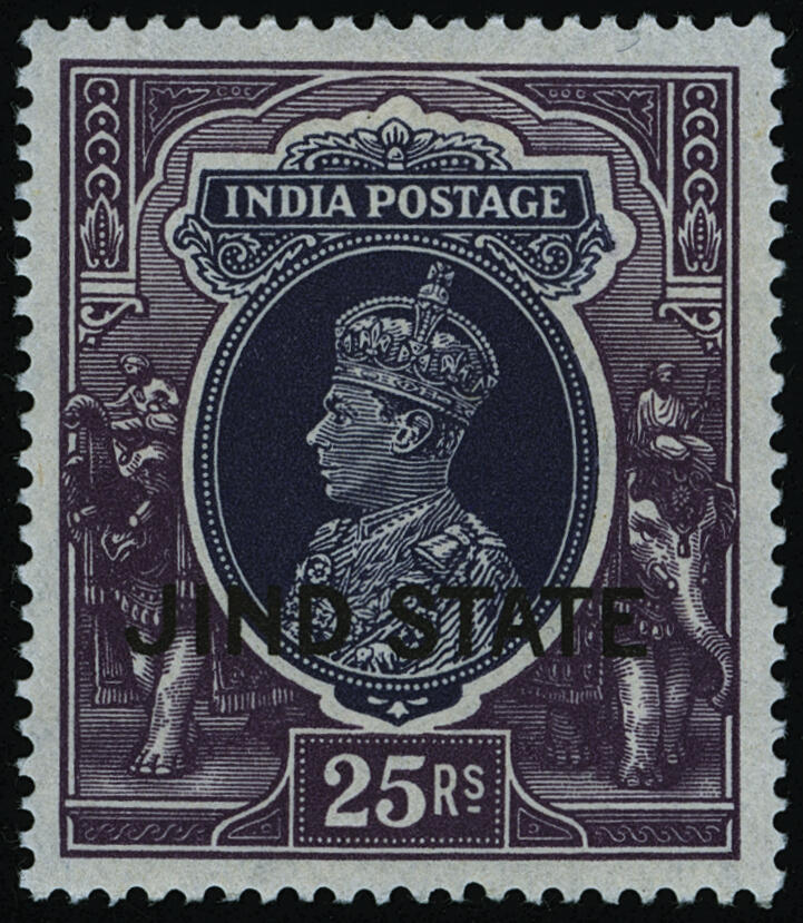 Lot 452 - India / Jind - COLONIAL STAMP CO. British Colony Public Auction # 143 - Day 1 Lot 452 - India / Jind - COLONIAL STAMP CO. British Colony Public Auction # 143 - Day 1