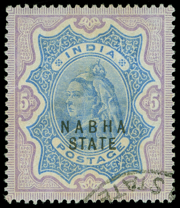 Lot 455 - India / Nabha - COLONIAL STAMP CO. British Colony Public Auction # 143 - Day 1 Lot 455 - India / Nabha - COLONIAL STAMP CO. British Colony Public Auction # 143 - Day 1