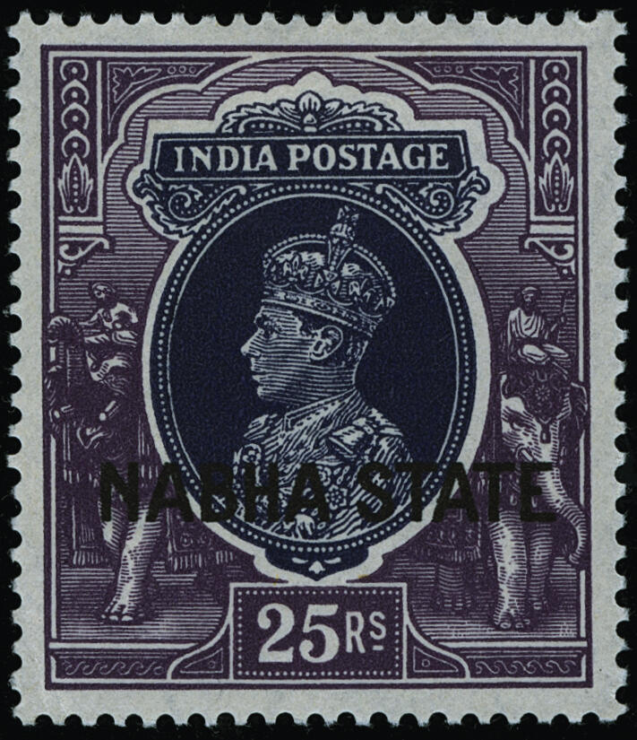 Lot 456 - India / Nabha - COLONIAL STAMP CO. British Colony Public Auction # 143 - Day 1 Lot 456 - India / Nabha - COLONIAL STAMP CO. British Colony Public Auction # 143 - Day 1