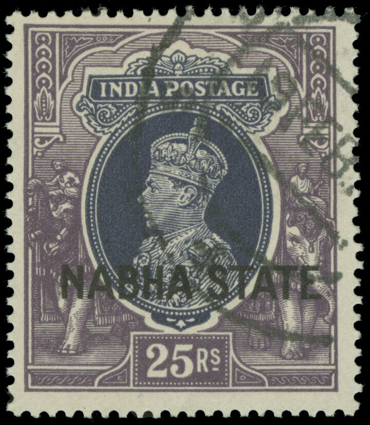 Lot 457 - India / Nabha - COLONIAL STAMP CO. British Colony Public Auction # 143 - Day 1 Lot 457 - India / Nabha - COLONIAL STAMP CO. British Colony Public Auction # 143 - Day 1