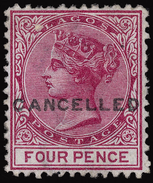 Lot 512 - lagos - COLONIAL STAMP CO. British Colony Public Auction # 143 - Day 2 Lot 512 - lagos - COLONIAL STAMP CO. British Colony Public Auction # 143 - Day 2