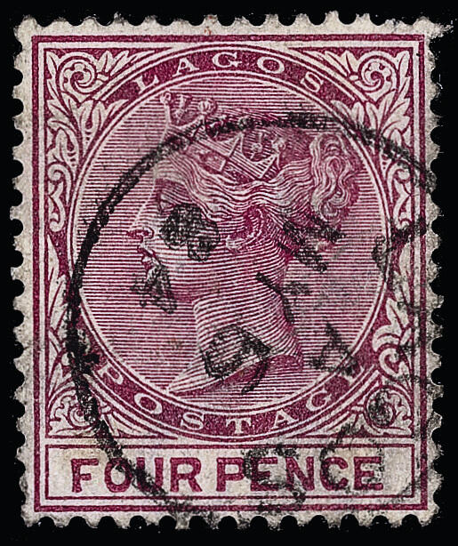 Lot 514 - lagos - COLONIAL STAMP CO. British Colony Public Auction # 143 - Day 2 Lot 514 - lagos - COLONIAL STAMP CO. British Colony Public Auction # 143 - Day 2