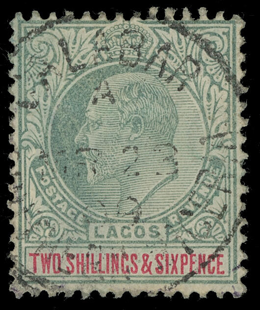 Lot 515 - lagos - COLONIAL STAMP CO. British Colony Public Auction # 143 - Day 2 Lot 515 - lagos - COLONIAL STAMP CO. British Colony Public Auction # 143 - Day 2