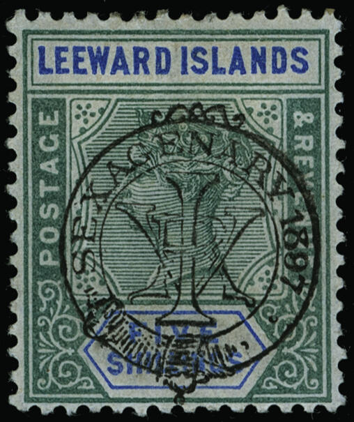 Lot 517 - leeward islands - COLONIAL STAMP CO. British Colony Public Auction # 143 - Day 2 Lot 517 - leeward islands - COLONIAL STAMP CO. British Colony Public Auction # 143 - Day 2