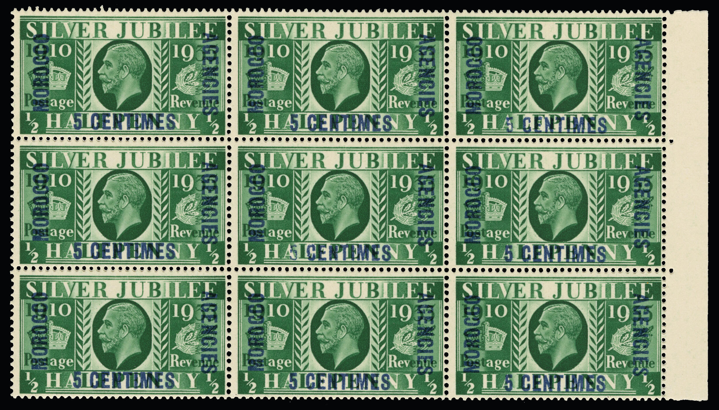 Lot 53 - great britain offices in morocco - COLONIAL STAMP CO. British Colony Public Auction # 143 - Day 1 Lot 53 - great britain offices in morocco - COLONIAL STAMP CO. British Colony Public Auction # 143 - Day 1