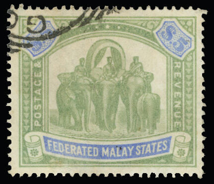 Lot 539 - malaya (federated states)  -  COLONIAL STAMP CO. British Colony Public Auction # 143 - Day 2