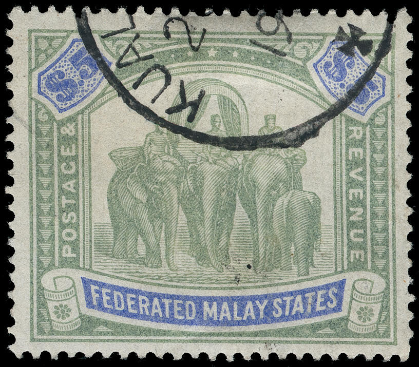 Lot 540 - malaya (federated states)  -  COLONIAL STAMP CO. British Colony Public Auction # 143 - Day 2