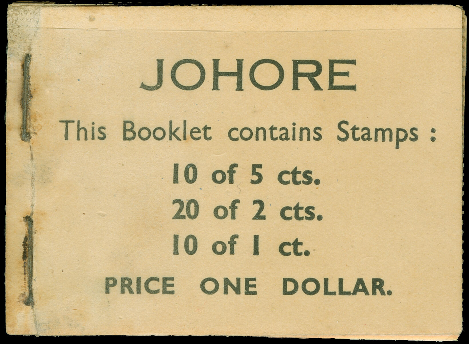 Lot 547 - Malaya / Johore  -  COLONIAL STAMP CO. British Colony Public Auction # 143 - Day 2