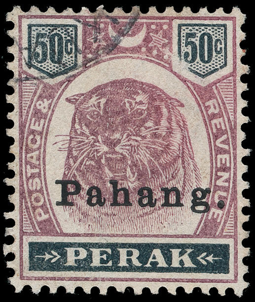 Lot 555 - Malaya / Pahang  -  COLONIAL STAMP CO. British Colony Public Auction # 143 - Day 2