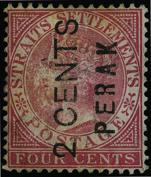 Lot 562 - Malaya / Perak  -  COLONIAL STAMP CO. British Colony Public Auction # 143 - Day 2