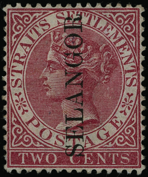 Lot 575 - Malaya / Selangor  -  COLONIAL STAMP CO. British Colony Public Auction # 143 - Day 2
