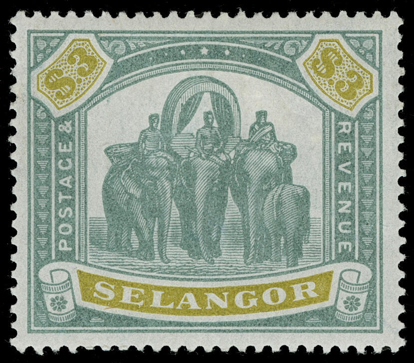 Lot 577 - Malaya / Selangor  -  COLONIAL STAMP CO. British Colony Public Auction # 143 - Day 2