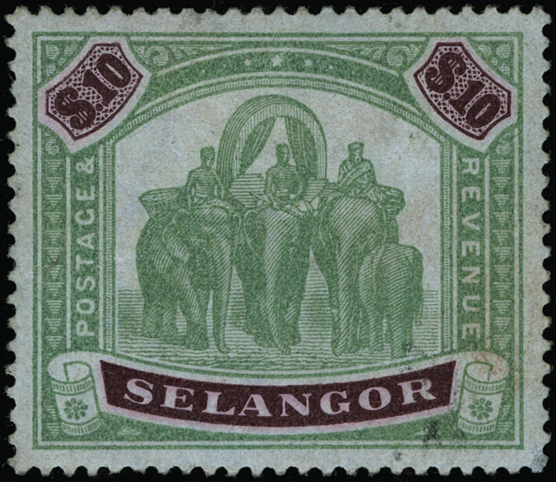Lot 578 - Malaya / Selangor  -  COLONIAL STAMP CO. British Colony Public Auction # 143 - Day 2