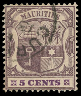 Lot 607 - Mauritius - COLONIAL STAMP CO. British Colony Public Auction # 143 - Day 2 Lot 607 - Mauritius - COLONIAL STAMP CO. British Colony Public Auction # 143 - Day 2