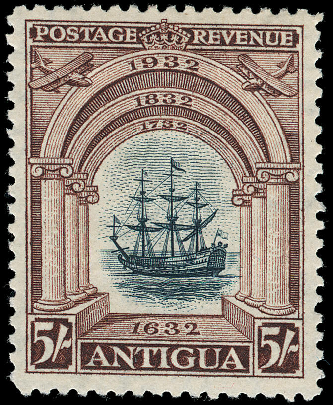 Lot 66 - antigua  -  COLONIAL STAMP CO. British Colony Public Auction # 143 - Day 1