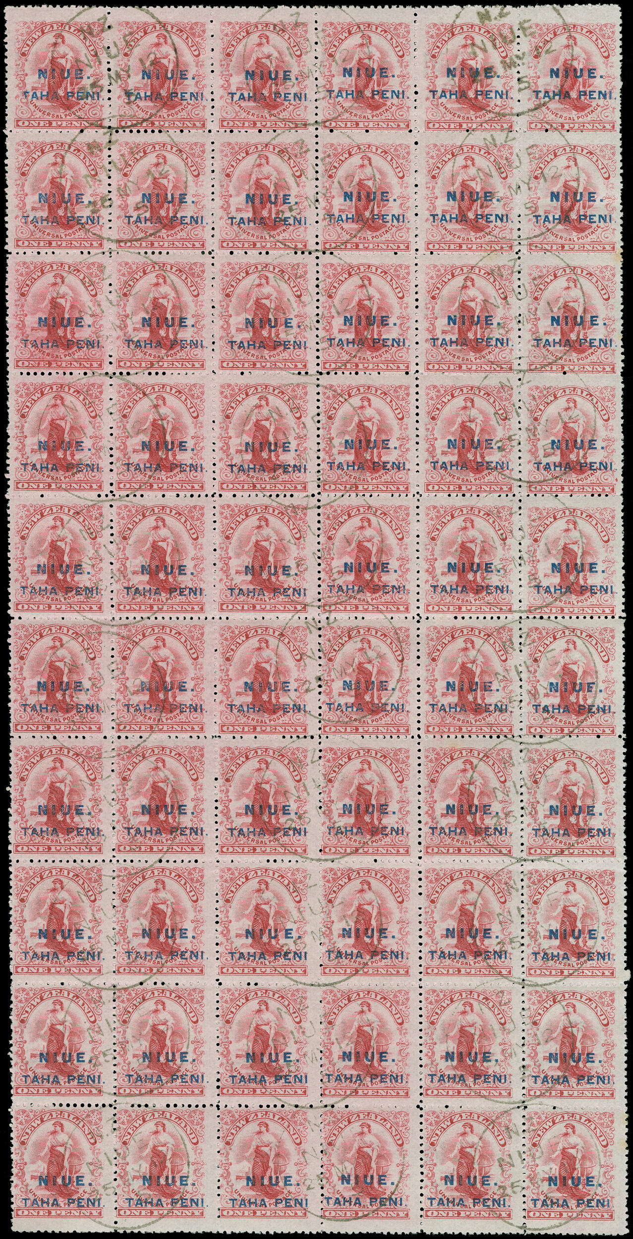 Lot 711 - niue  -  COLONIAL STAMP CO. British Colony Public Auction # 143 - Day 2