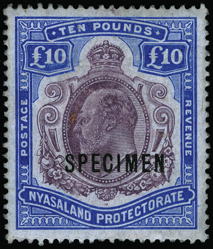 Lot 733 - nyasaland protectorate  -  COLONIAL STAMP CO. British Colony Public Auction # 143 - Day 2