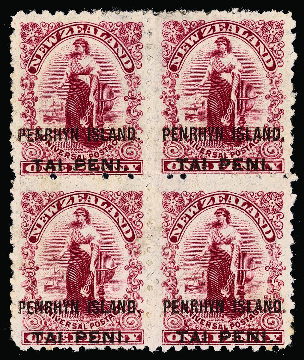 Lot 745 - penrhyn island  -  COLONIAL STAMP CO. British Colony Public Auction # 143 - Day 2