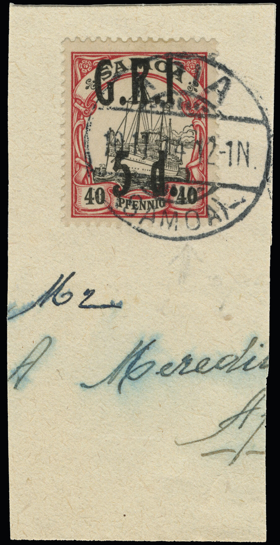 Lot 814 - samoa  -  COLONIAL STAMP CO. British Colony Public Auction # 143 - Day 2