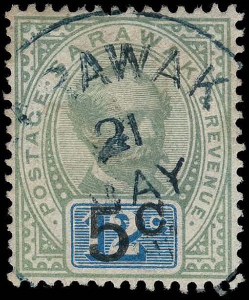 Lot 821 - sarawak  -  COLONIAL STAMP CO. British Colony Public Auction # 143 - Day 2