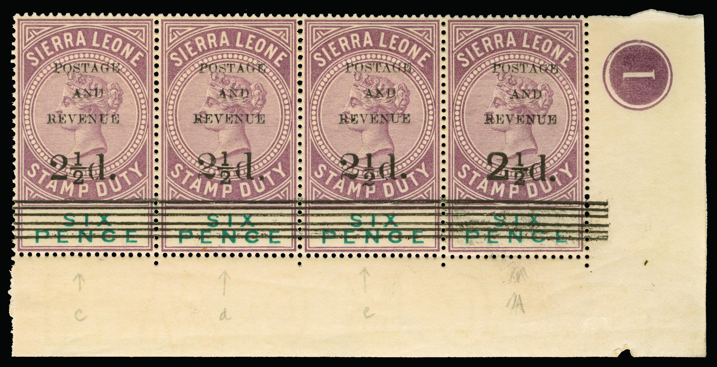 Lot 832 - sierra leone  -  COLONIAL STAMP CO. British Colony Public Auction # 143 - Day 2