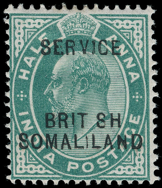 Lot 853 - somaliland protectorate  -  COLONIAL STAMP CO. British Colony Public Auction # 143 - Day 2