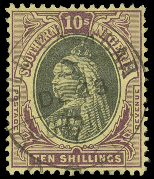 Lot 858 - southern nigeria - COLONIAL STAMP CO. British Colony Public Auction # 143 - Day 2 Lot 858 - southern nigeria - COLONIAL STAMP CO. British Colony Public Auction # 143 - Day 2