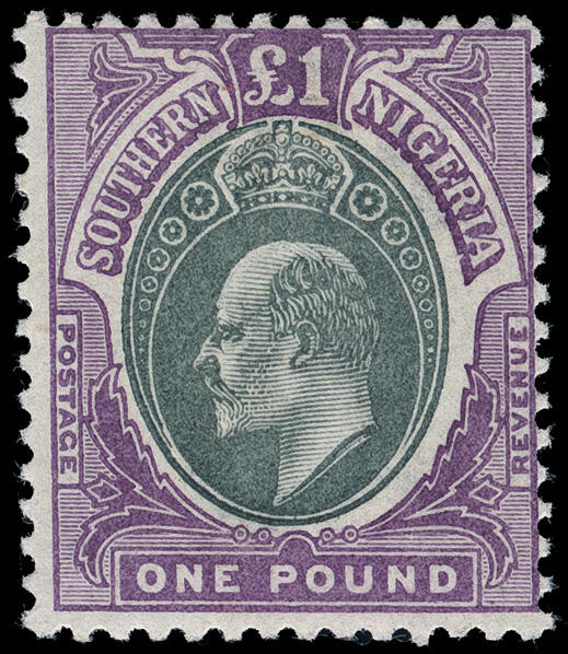 Lot 859 - southern nigeria - COLONIAL STAMP CO. British Colony Public Auction # 143 - Day 2 Lot 859 - southern nigeria - COLONIAL STAMP CO. British Colony Public Auction # 143 - Day 2