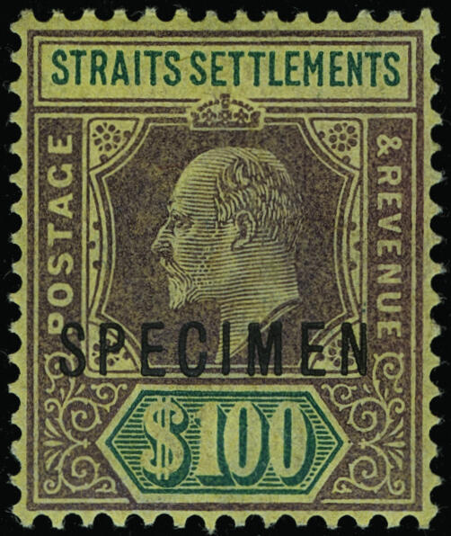 Lot 869 - straits settlements  -  COLONIAL STAMP CO. British Colony Public Auction # 143 - Day 2