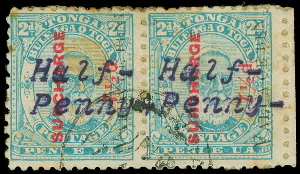 Lot 913 - tonga  -  COLONIAL STAMP CO. British Colony Public Auction # 143 - Day 2