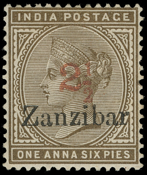 Lot 982 - zanzibar  -  COLONIAL STAMP CO. British Colony Public Auction # 143 - Day 2
